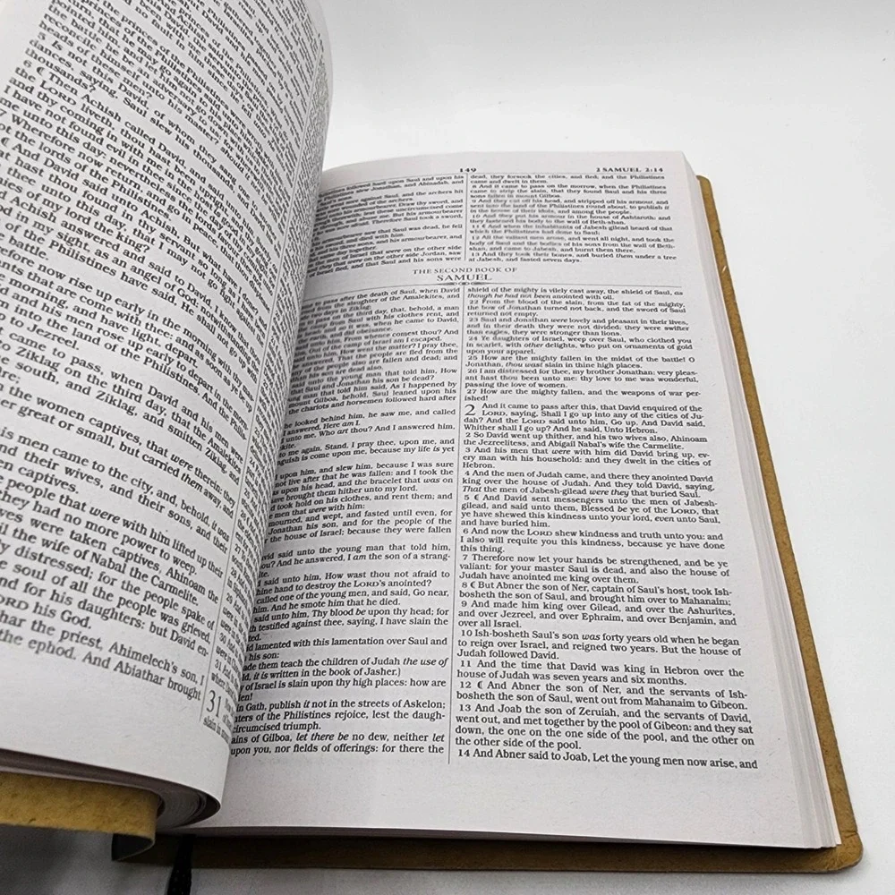 Holy Bible KJV King James Version Book Old and New Testaments